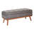 Boyu Polyester Blend Upholstered Storage Bench-2082023333