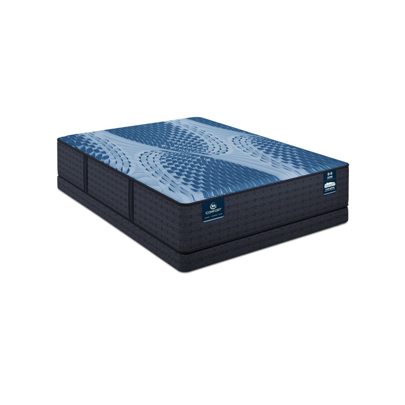 iComfort Aspire Plush Mattress with Low Profile 6" Foundation, Queen