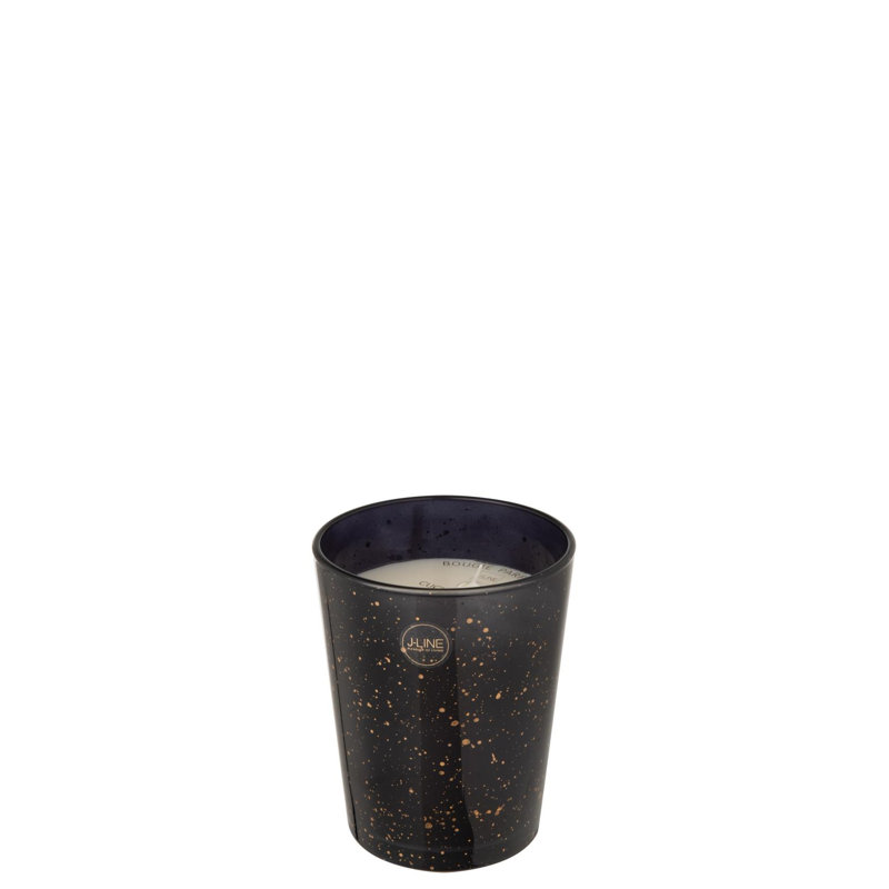 Fruity Glass Jar Candle with Holder, 13cm H x 10cm W x 10cm D