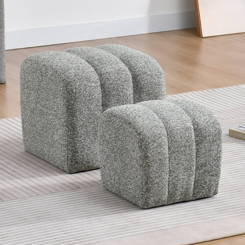 Ensemble de repose-pieds emboîtable Nestable, Vert