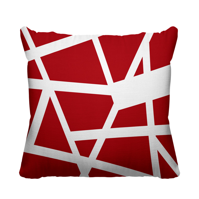 Coussin Townsend, Rouge, L 15 po x H 15 po
