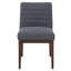 MacLaine Foam Upholstered Dining Chair in Grey