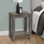 Table d'appoint, table d'appoint, table de bout, table de chevet, lampe, stratifié, transitionnel