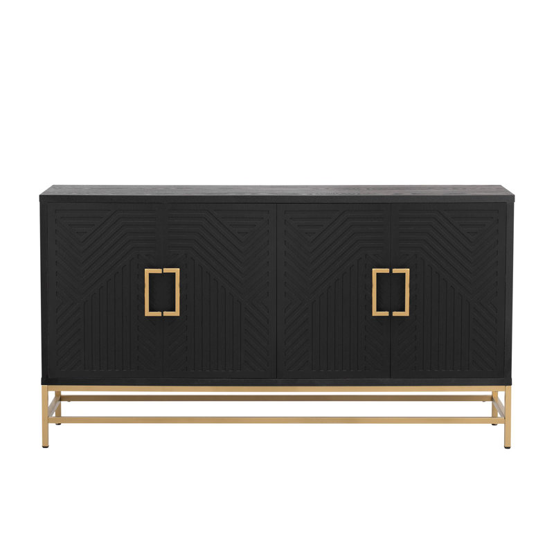 Buffet 59,8 po Zadey, Black