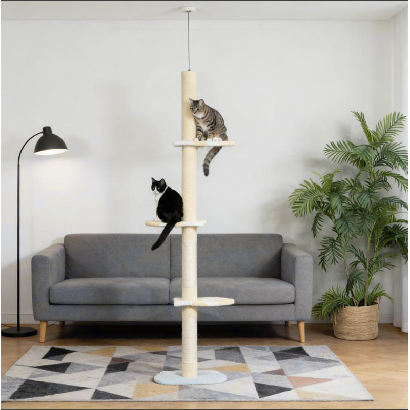 Arbre à chat, arbre à chat à 4 niveaux