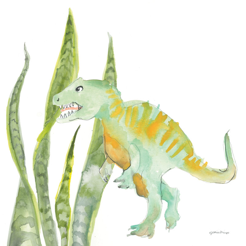 T-Rex 2886284, H 36 po x l 36 po, Non, Wrapped Canvas