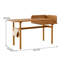 Bureau moderne en bois de cerisier Burlywood-755129504