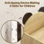 Organisateur de bibliothèque modulaire en bois pour enfants avec design d'ours pour chambre de bébé, chambre à coucher, salle de jeux, coin lecture - A-121595827
