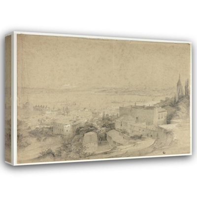 "Constantinople" by  David Roberts - Gallery Wrap Canvas Wall Art