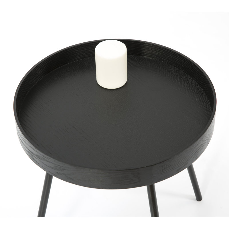 Marilag Tray Top End Table, Black