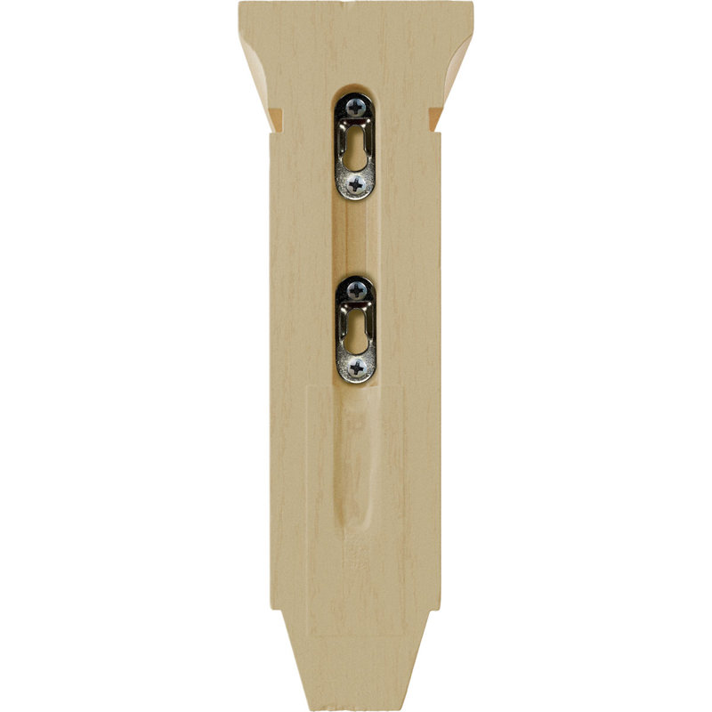 Maple Wood 8" Hand-Carved Decorative Corbel