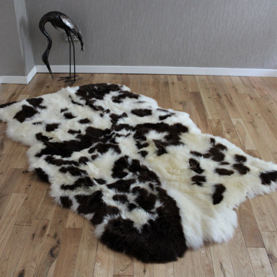 Anavilhanas One-of-a-Kind Sheepskin Rug