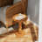 Farmhouse Pedestal Round End Table
