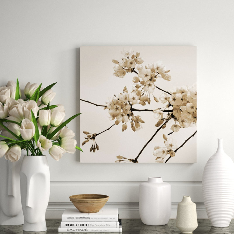 Thinking Of Early Spring III Print by Sofia Fox, 24" H x 24" W x 1.5" D, Plexi