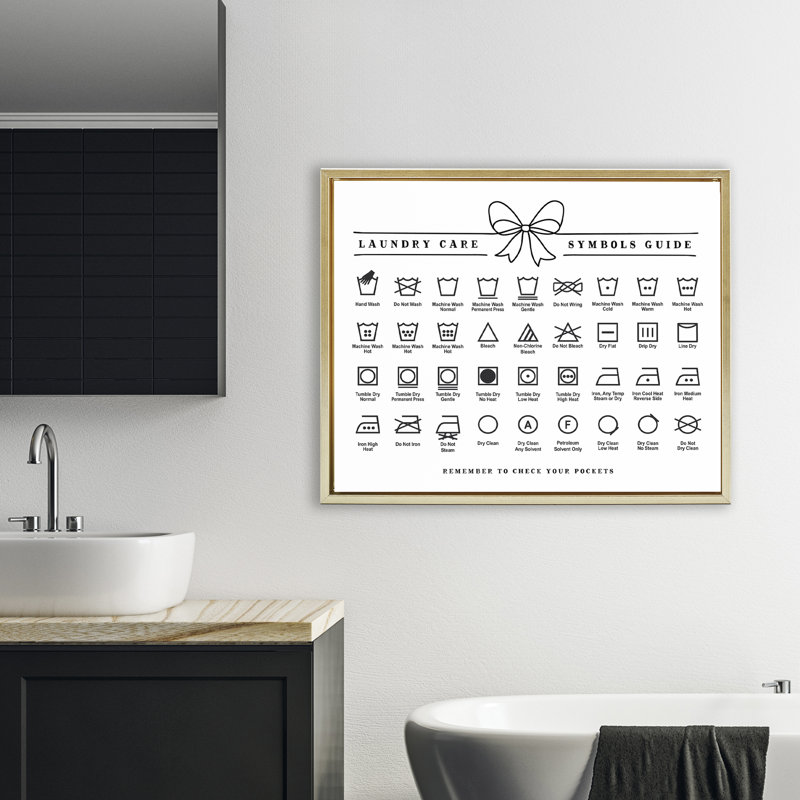 Cadre flottant pour la lessive, symbole par lettres et doublure, H 25 po x l 31 po, Cadre flottant métallique doré