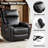 Dual Motor Power Lift Recliner Chair With Massage Heat And Adjustable Lumbar Support For Elderly-62524809