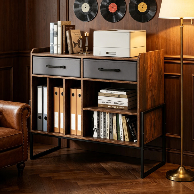 68.5 cm H Media Shelves