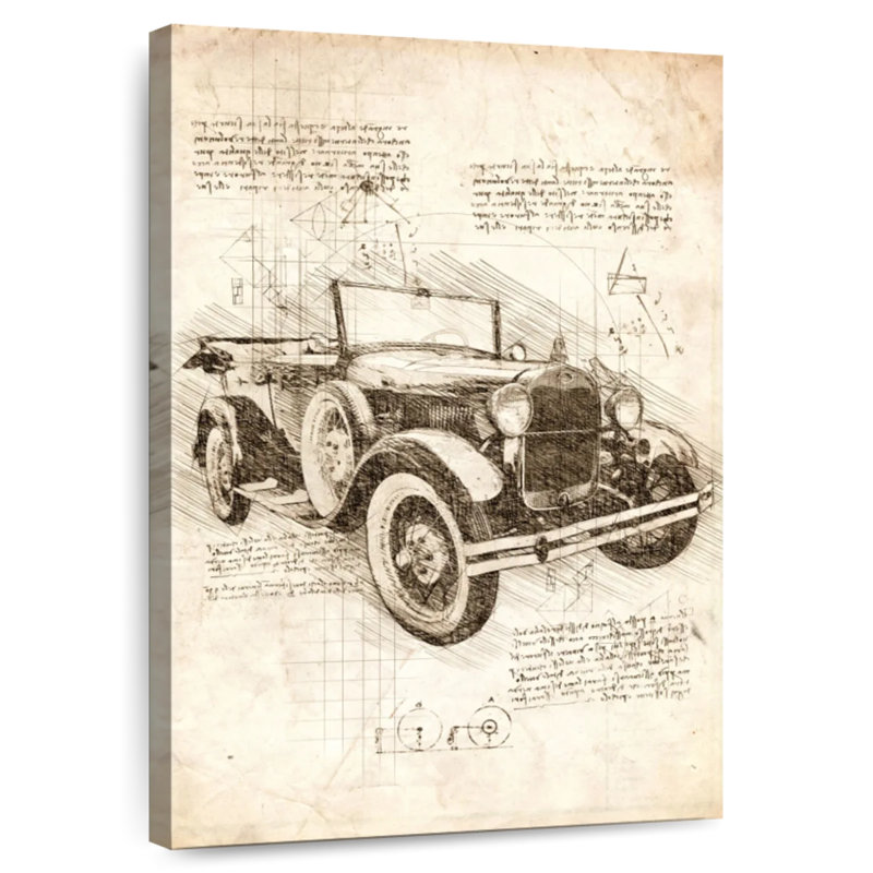 Mehar Old Ford Model T, 12" H x 8" W