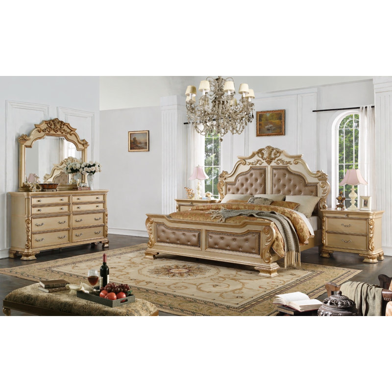 Ensemble de chambre à coucher Lurlean, Grand lit