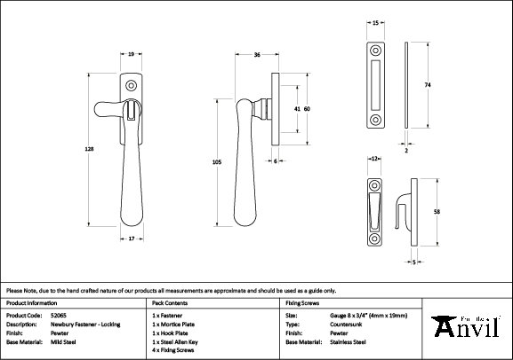 Product Dimensions