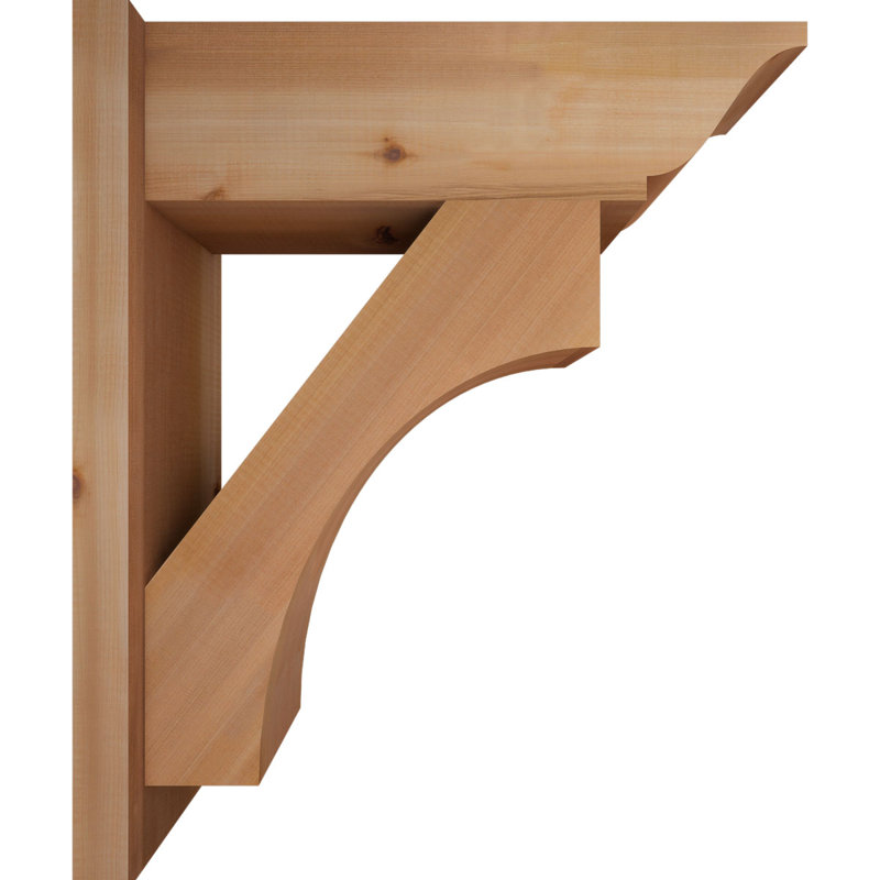 Persienne en bois Westlake, P 22 po x H 26 po, Cèdre rouge occidental l 7 1/2 po (lisse)