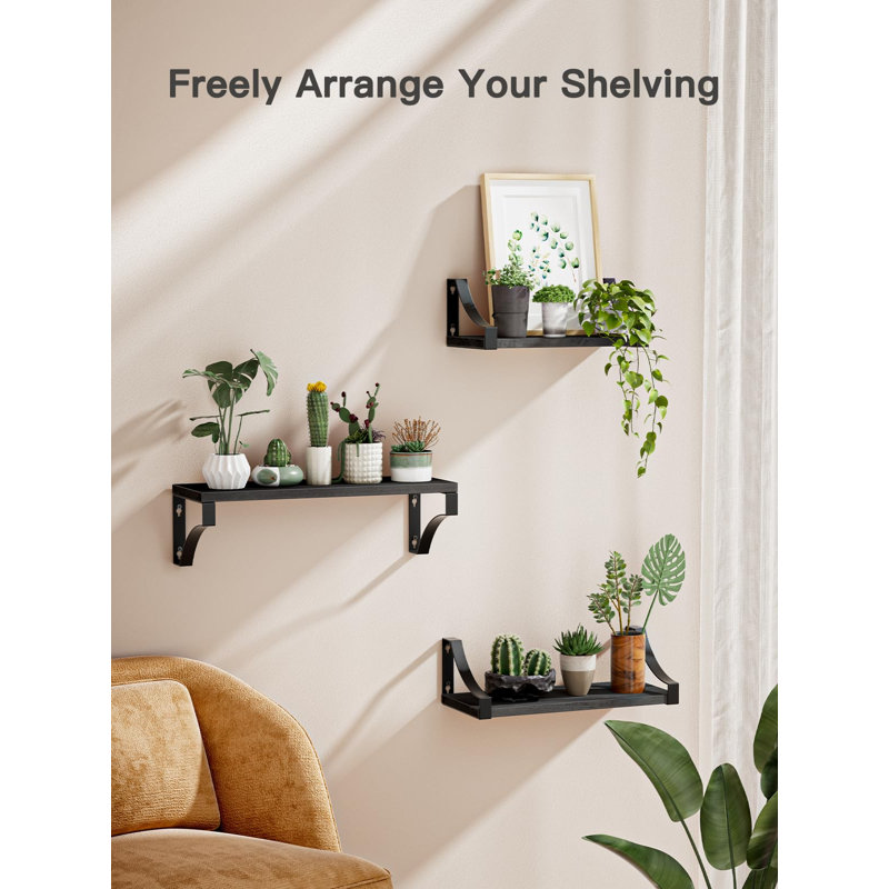 Floating Shelf, Black
