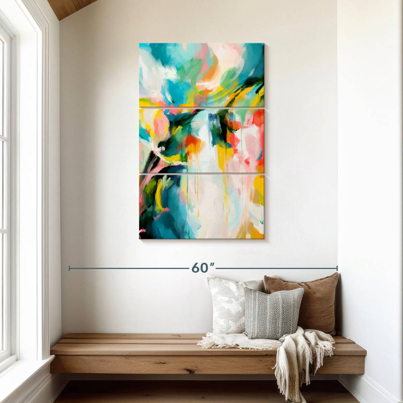 Avery Dynamic Swirls IV, 45" H x 28" W