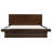 Jessica Eastern King Platform Bed with Tall Headboard and Underbed LED Lighting, Cappuccino-168090307-126805695