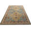 Distressed Homage Hand Knotted Wool Geometric Area Rug-2099614665