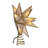 Kurt Adler's 10-Light LED 15-Point Gold Sputnik Capiz Tree Topper
