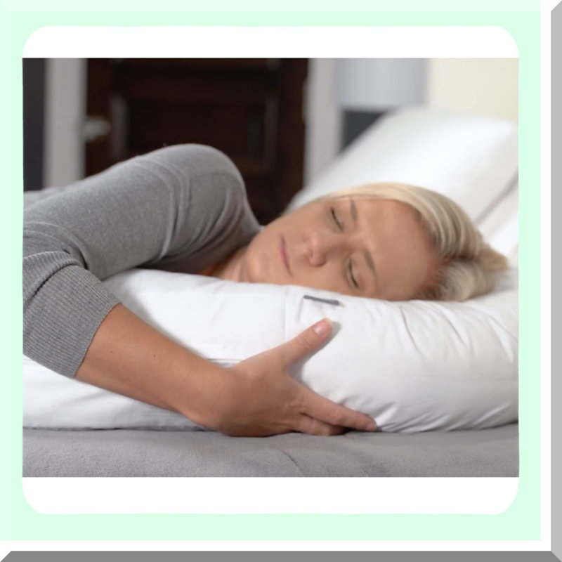 ContourEase Body Pillow - Side Sleeper & Pregnancy Pillow for Neck, Back, Hip, Joint Pain & Sciatica Relief. Removable Washable Cover, Full Size, White.
