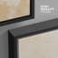 «Warm Neutral Aged Wall Surface Abstract encadrée»-1798078136-1798078140