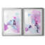 Fluid Magenta III - 2 Piece Single Picture Frame Print Set-780187925-780187920