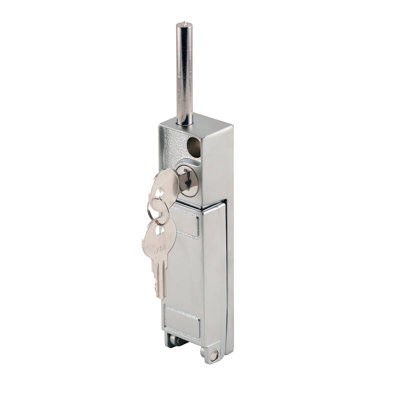 Aluminum, Sliding Patio Door Keyed with Bolt Lock (Single Pack)