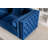 Marciano 104" Wide Velvet Reversible Modular Sofa & Chaise with 2 Ottoman-121345776