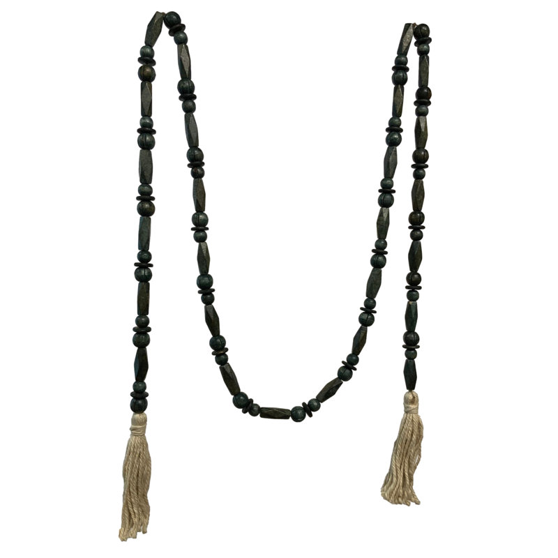 Guirlande Boho Bead - écume de mer, Sea Foam
