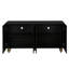 Armoire de rangement cannelée 4 portes Modern-121371471