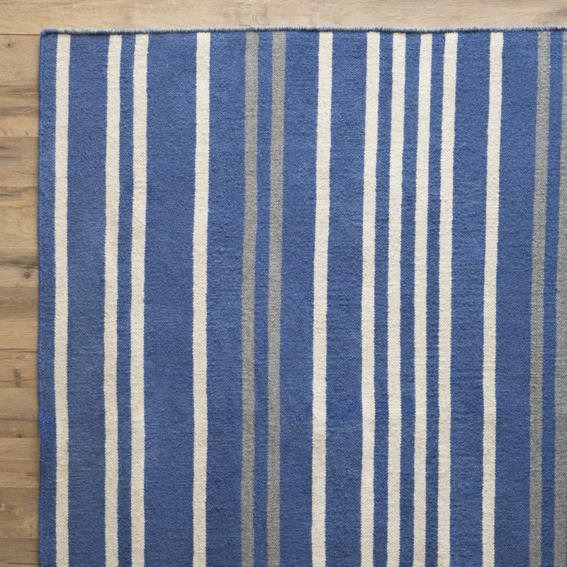 Collins Wool Striped Indoor Rug, Rectangle 2' x 3'