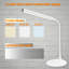 Lampe de bureau blanche 15 po