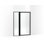 Attend 69" H Pivot Shower Door With 1/8"-Thick Glass