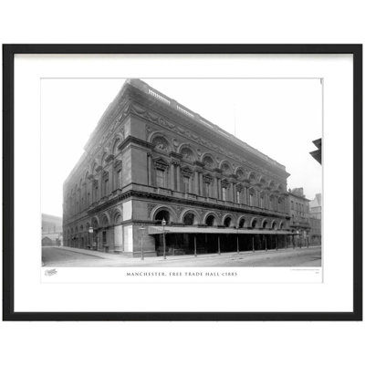 Manchester, Free Trade Hall C1885 by Francis Frith - Single Picture Frame Print