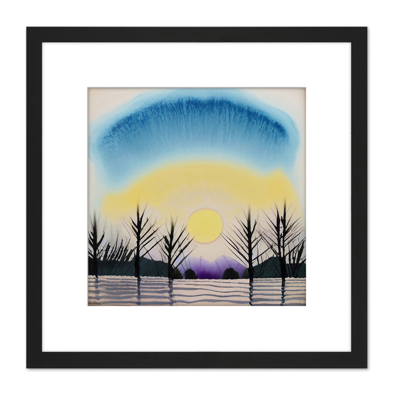 Winter Soft Dreamy Ethereal Landscape - Single Picture Frame Print
