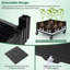 Lit de jardin avec treillis