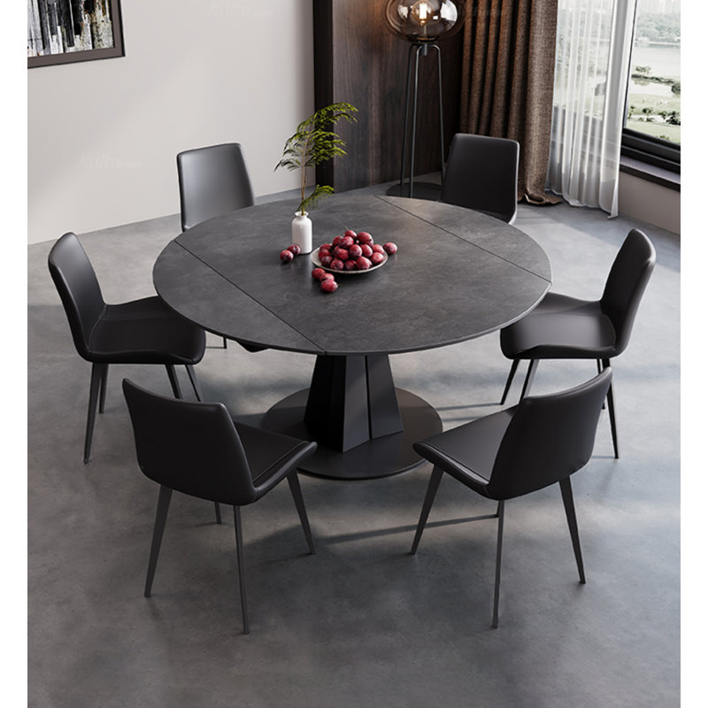 Table de salle à manger extensible Minimalist Rock, H 29,53 po x L 53,15 po x l 33,46 po