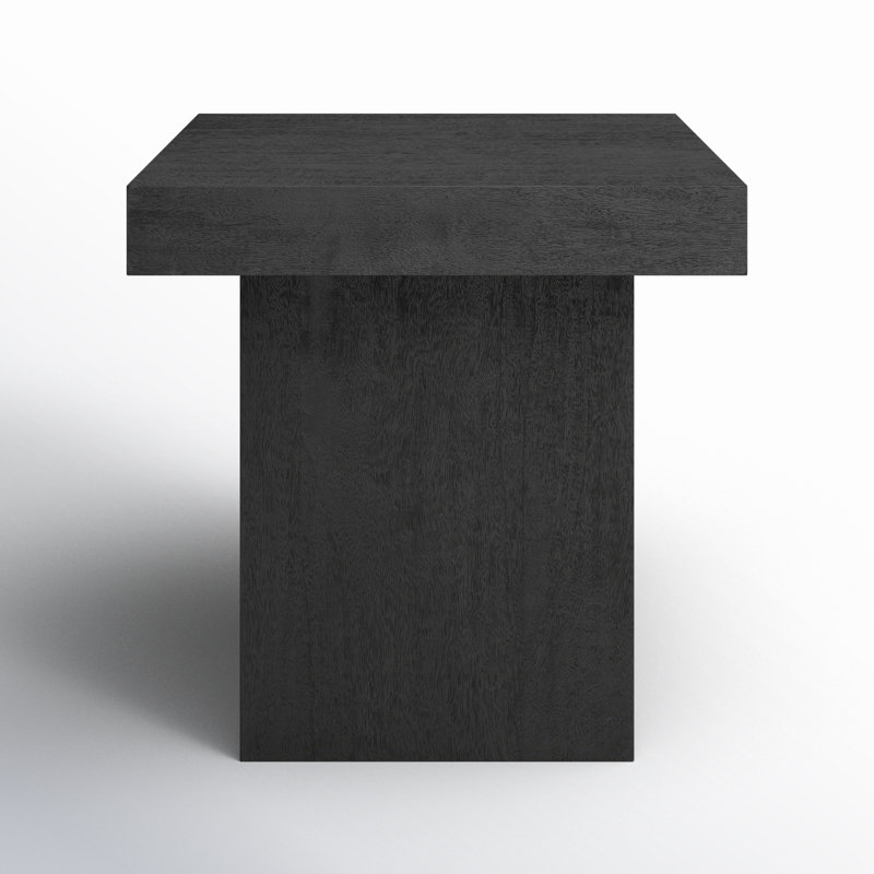 End Table, 24" H x 24" W x 24" D, Black