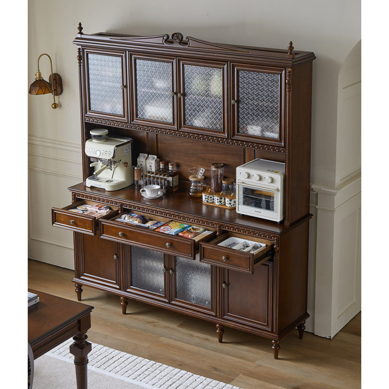 71-inch Solid Maple Pantry Cabinet
