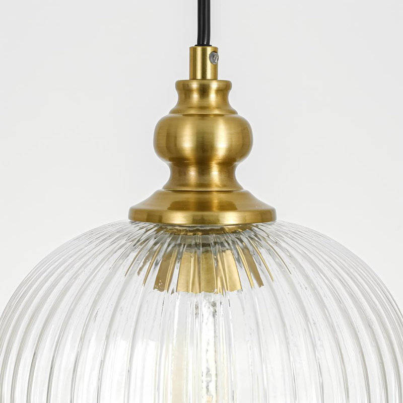 Glass Semi Flush Mount
