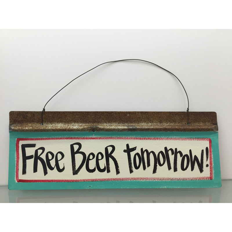 Free Beer Wall Décor