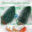Mini Christmas Tree Bottle Brush Christmas Trees With Wooden Bases Christmas Decorations For Party Table Top Decer Christmas Tree (5Pcs)
