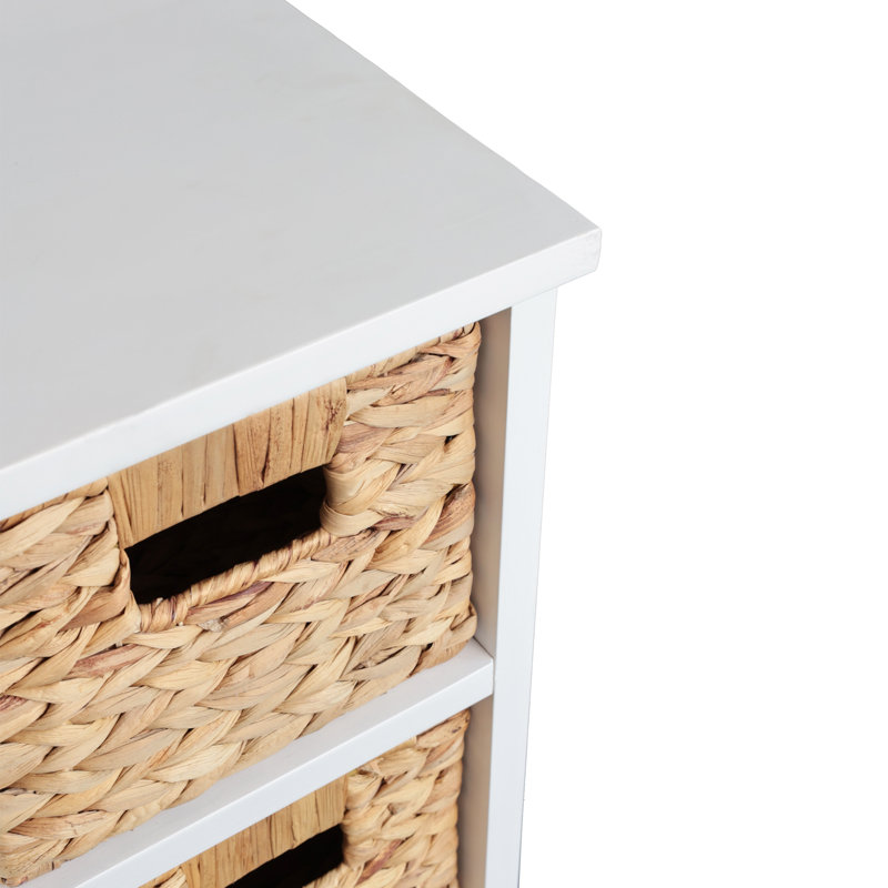 Armoire de rangement Coen, Blanc, 3